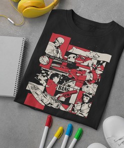 Bebop Montage Shirt: Great Gift for Anime and Manga Lovers