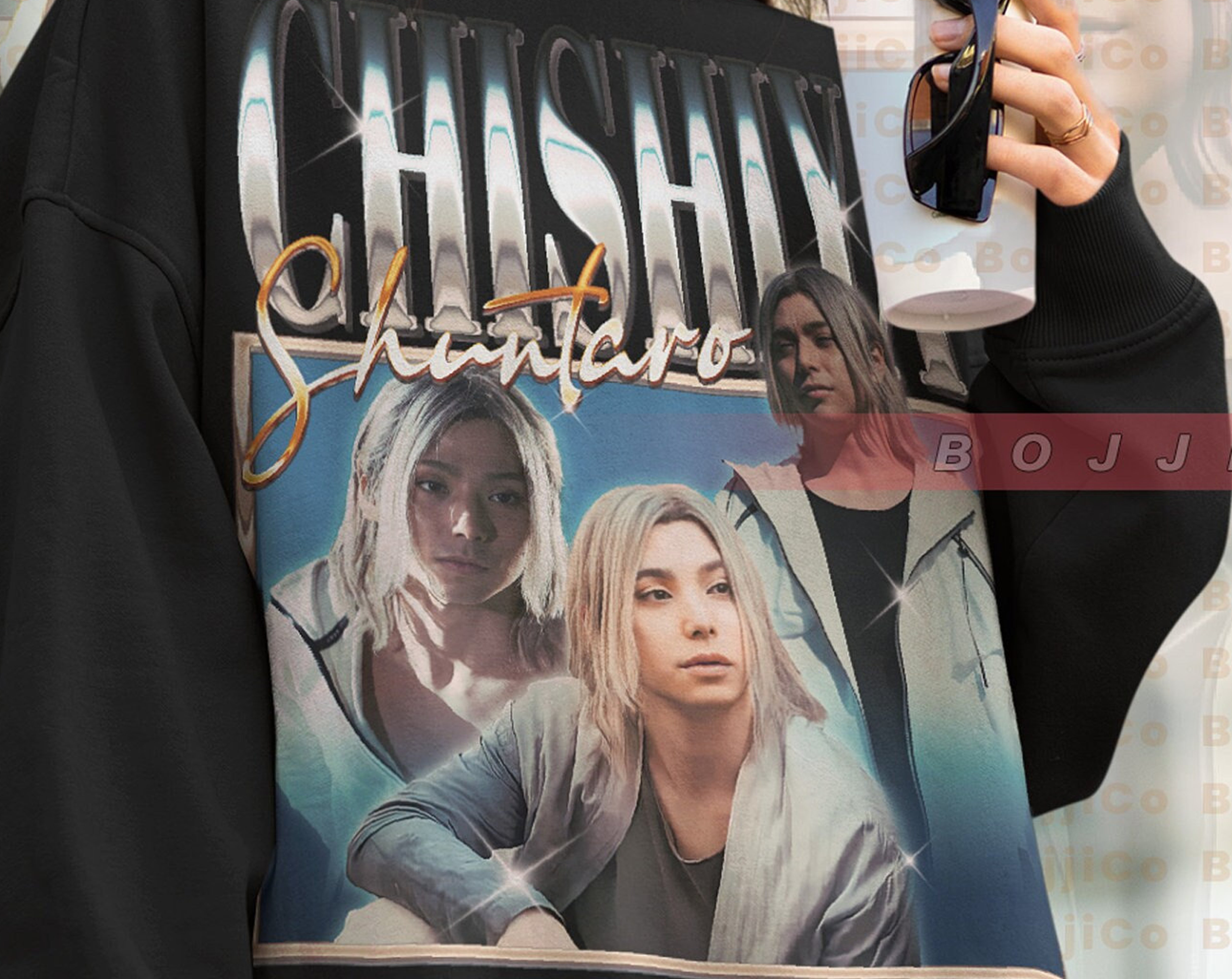 Best Characters Black Hoodie Soul Eater Manga Tee - Sweatshirt - Image 2