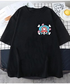 Best Unisex Tee: Japanese Shirts, Washed Cotton Anime T-Shirt, Harajuku Clothing