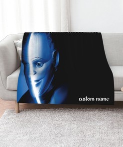 Bicentennial Man Quilt Blanket: Personalized Gift for Living Room and Bedroom Decor