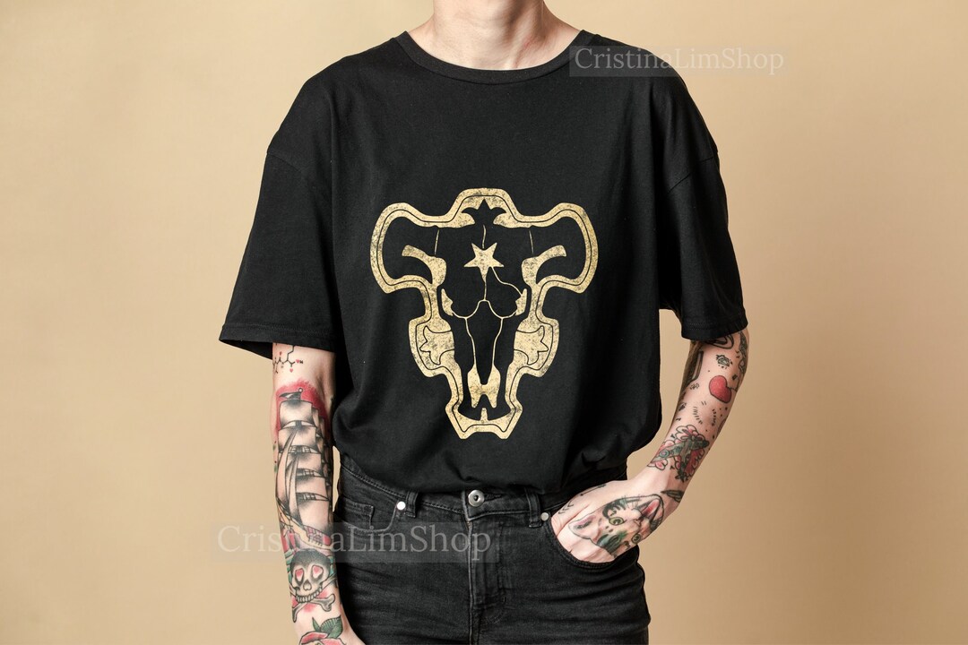 Black Bull Squad T-Shirt: The Perfect Anime Manga Shirt for Fans
