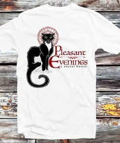 Black Cat Social House Tee - Best Gift For Anime Fans