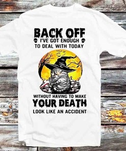 Black Cat with Attitude T-Shirt - Vintage Retro Tee for Fans of Cats, Anime, and Attitude