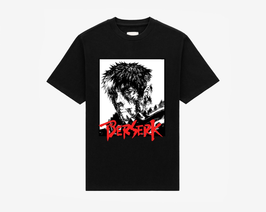 Black and Red Manga Crewneck - Vintage Graphic Tee for Fans of Anime Lovers