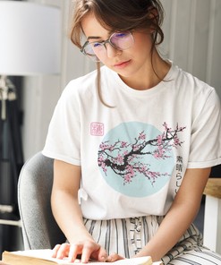 Blossom Shirt Collection - Japanese Aesthetic Clothing - Cherry Blossom, Japanese Blossom, Kawaii Anime Unisex Shirt