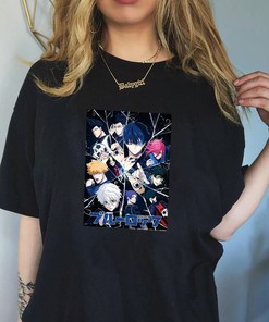 Blue Lock Characters T-shirt, Hoodie, Sweatshirt - Manga and Anime Soccer Fan Gift