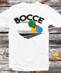 Bocce Ball Petanque Vintage Retro Cartoon Anime Tee - Great for Sport Lovers, Cool Gift Idea
