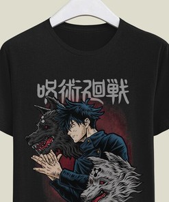 Bold Anime Clothing - Classic Japanese T-Shirt, A Bold and Striking Design for Fans of Japanese Animation