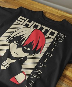 Bold Anime Graphic T-Shirt: A Must-Have for Japanese Animation Enthusiasts