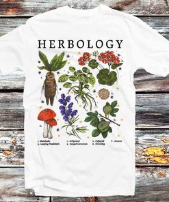 Botanical Plant Lover Magic Wizard Vintage Retro Anime T-Shirt - Perfect Gift Idea