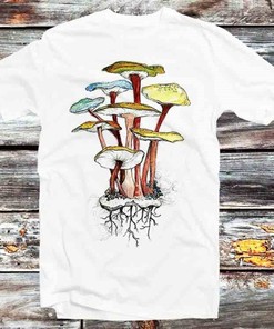 British Wild Mushrooms T-Shirt - Anime Gift for Nature Lovers