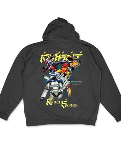 BubbleGum Crisis Retro ANime Hoodie - Black ANime Shirt - ANime Hoodie for Men and Women