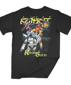 Bubblegum Crisis Hoodie with Vintage 80s ANime Shirt Knight Sabers Shirt
