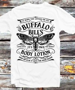 Buffalo BillÃ¢â‚¬â„¢s Body Lotion Vintage Style T-Shirt - Cool Gift Idea for Horror and Anime Fans