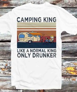 Camping King Hoodie - A Perfect Hoodie for Outdoor Enthusiasts and Party Lovers with This Cool Design