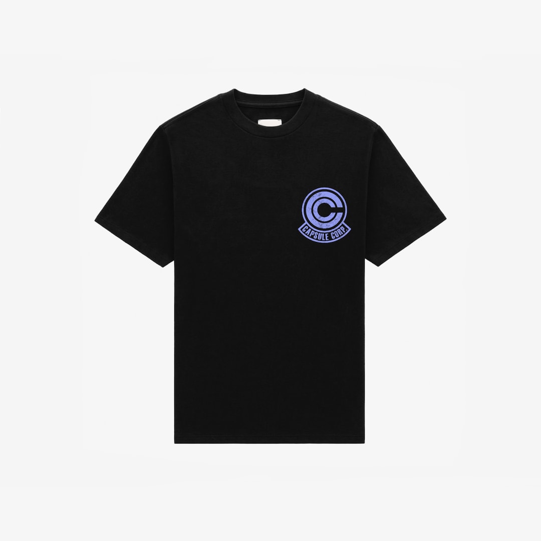 Capsule Corp Dragon Tee - High Quality Vintage Crewneck with Dragon Print