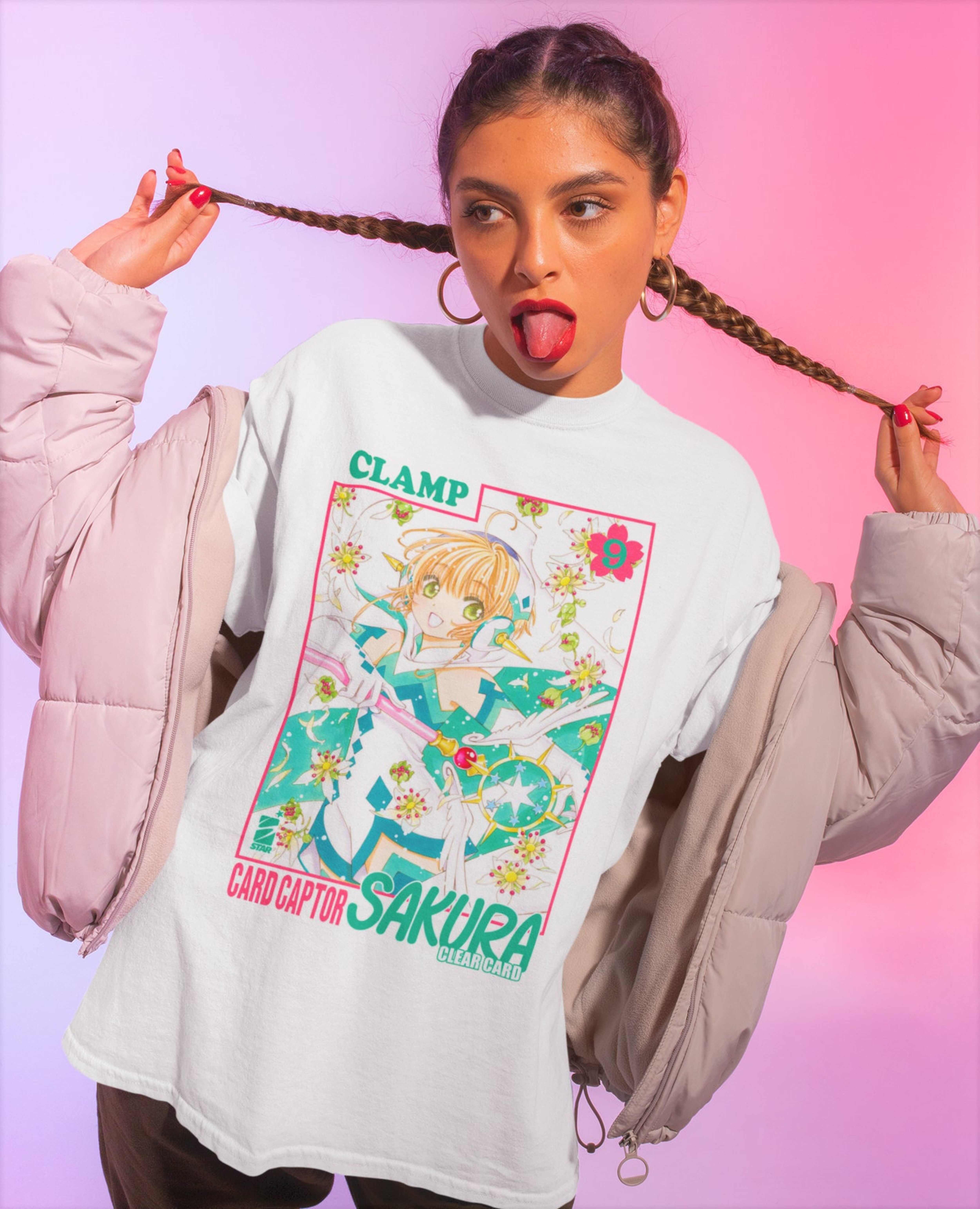 Cardcaptor Sakura Clear Card Hoodie, Anime Sweatshirt and Shirt for Fans