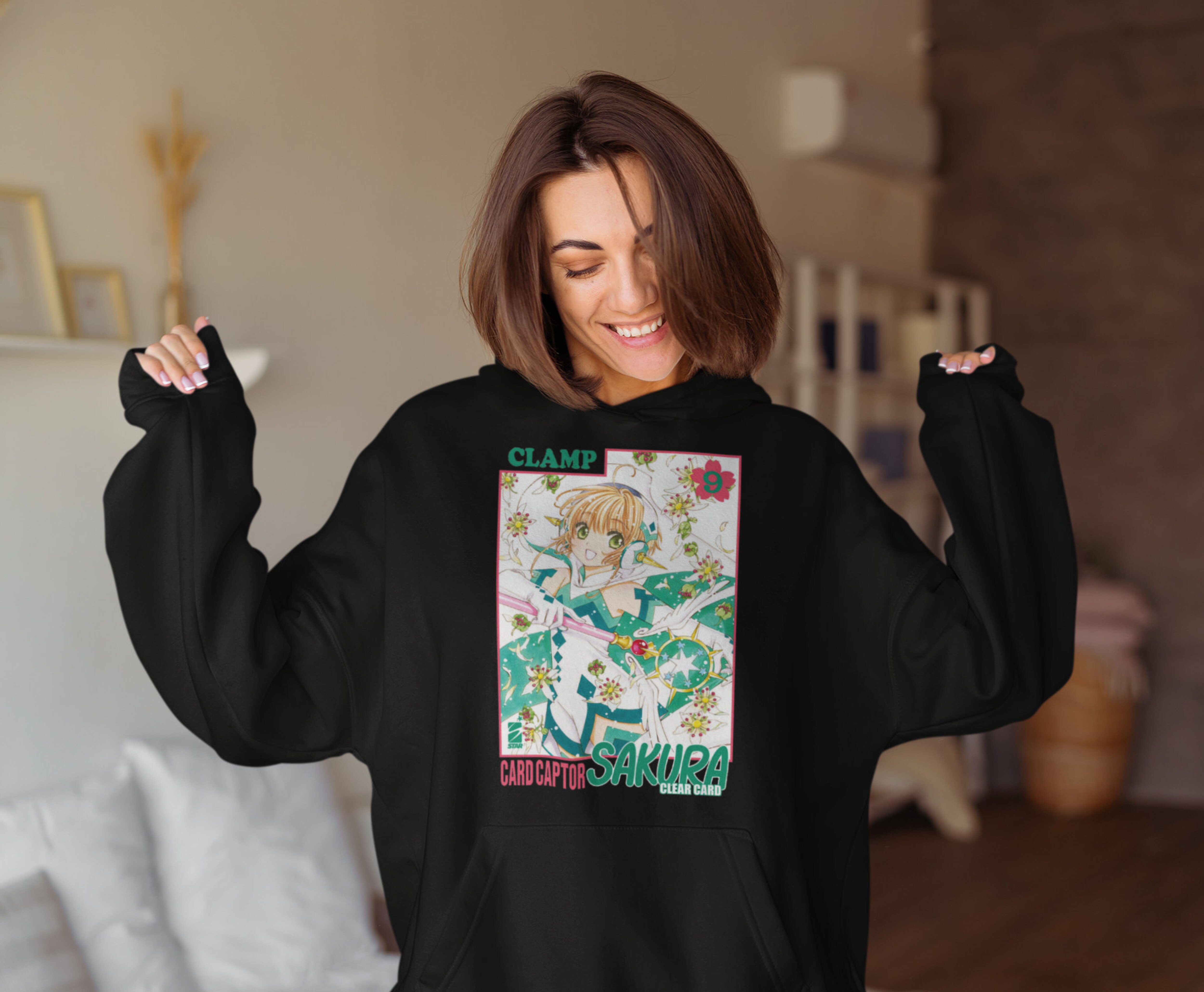 Cardcaptor Sakura Clear Card Hoodie, Anime Sweatshirt and Shirt for Fans - Image 3