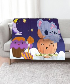 Cartoon Koala Quilt Blanket: Perfect for Home Decoration and Sofa Blanket