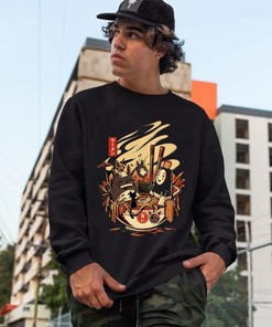 Cartoonish Anime Lover Sweatshirt - Graphic Otaku Ropa Tee for Gift Giving
