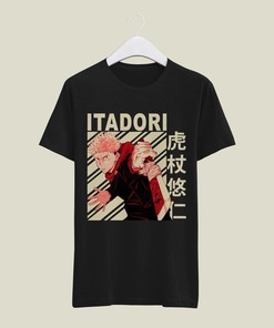 Casual Anime T-Shirt with Manga Art - Perfect Gift for Anime Enthusiasts