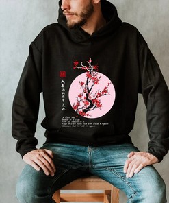 Cherry Blossom Hoodie - Japanese Blossom Aesthetic Clothing - Kawaii Unisex Apparel