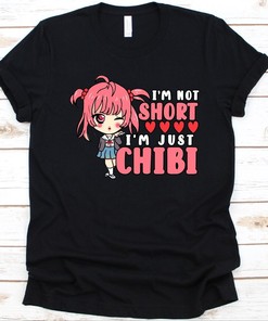 Chibi Anime Lover T-Shirt - Ideal Gift for Japanimation and Chibi Fans, Chibiru, Manga, and Unique Graphics Included