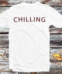 Chilling Spider Tom Ned Action Humorous Tee