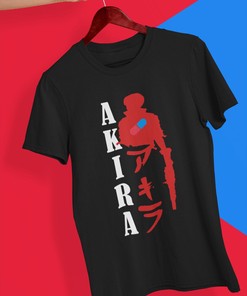 Classic Akira Vintage-Style Tee - Anime Shirt with Iconic Design for Casual Wear