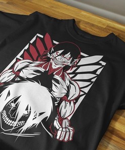 Classic Manga Lover Hoodie - Vintage Titan Anime Graphic Shirt - Retro Sweatshirt