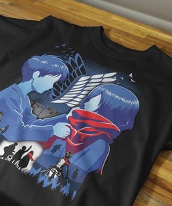 Classic Manga Lover Hoodie - Vintage Titan Anime Graphic Shirt - Retro Tee