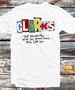 Clerks Comedy 90s Movie Sweatshirt, Vintage Style Fan Gift - Unisex Cartoon Anime Top
