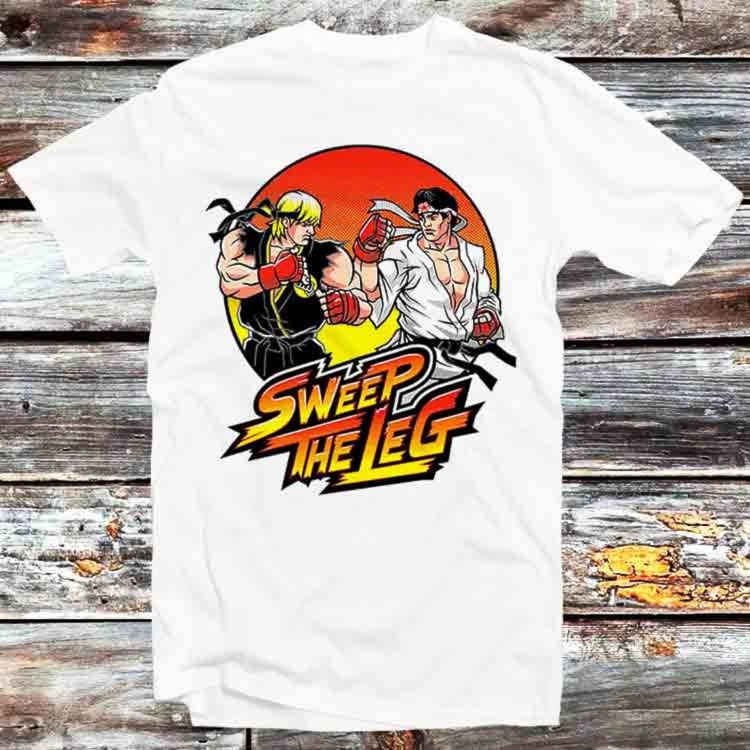 Cobra Kai Karate Kid Sweep the Leg Unisex Anime T-Shirt - Film Buffs and Martial Arts Fans Gift