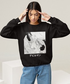 Comfy Manga Sweatshirt - Unisex Otaku Sweatshirt with Manga Lover Sweater, Unique Graphic Tee