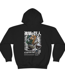 Cool Anime Gift for Him - ATT4CK 0N TIT4N J34N Sweatshirt