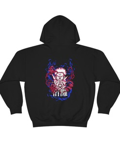 Cool Anime Gift for Him - JUJUTSU K41S3N Cursed Hoodie