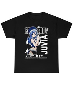 Cool Anime-Inspired Fairy Tail Juvia Tee for Him