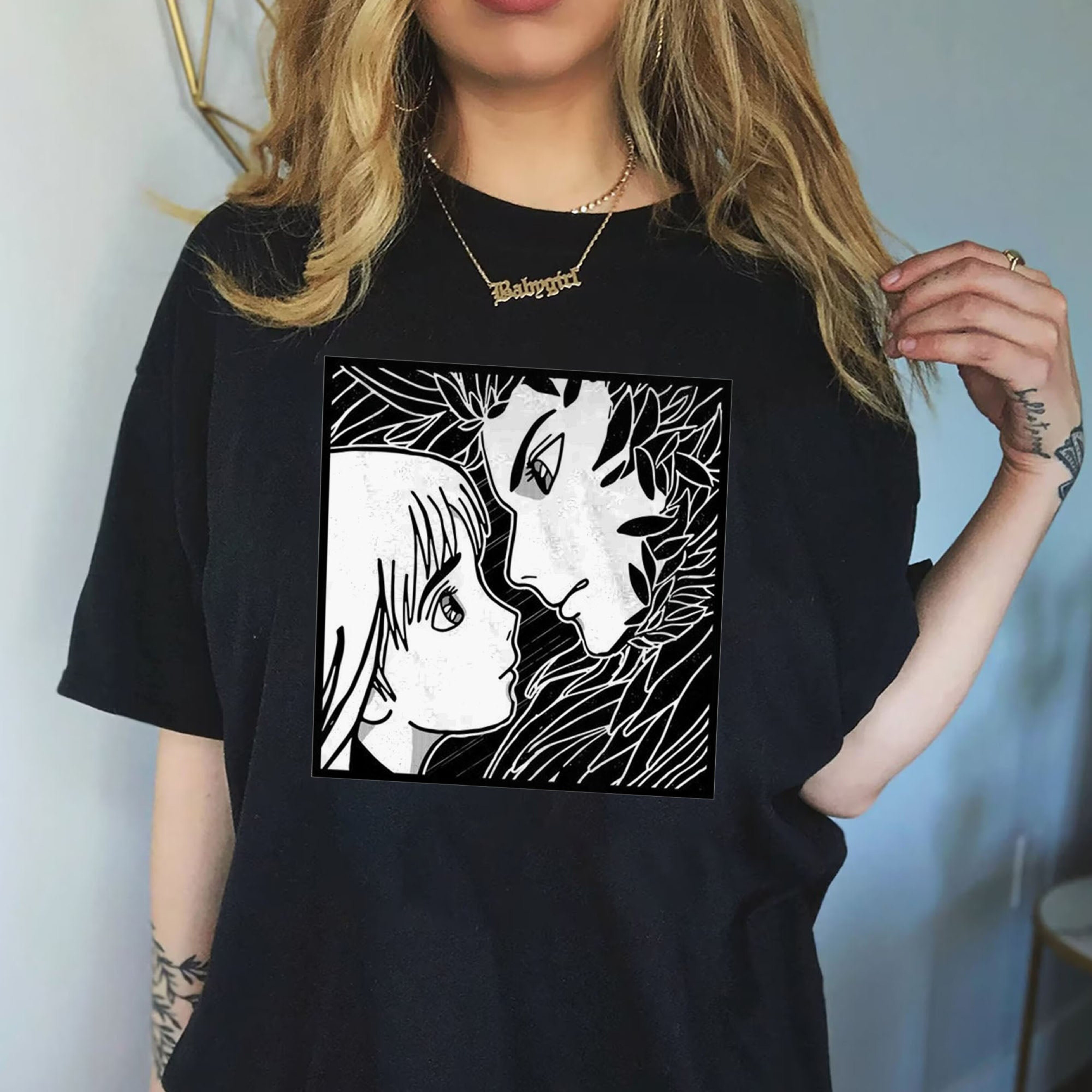 Cool Japanese Manga Graphic Tee - Anime Shirt for Fans - Image 3