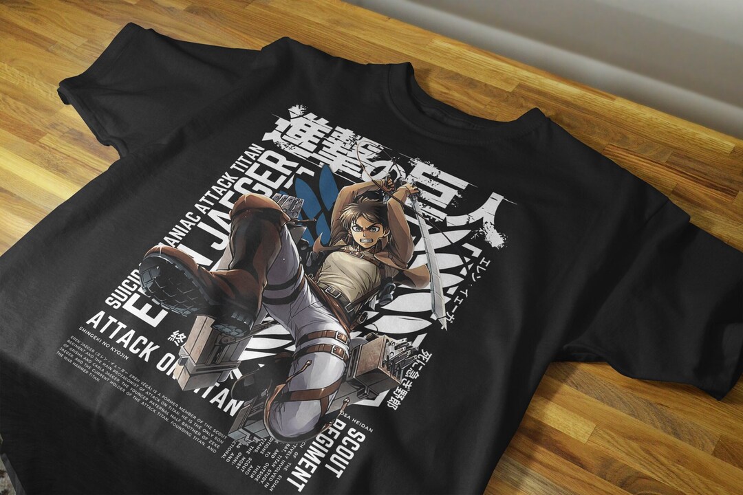 Cool Titan Manga Graphic Hoodie - Unique Anime Lover Gift