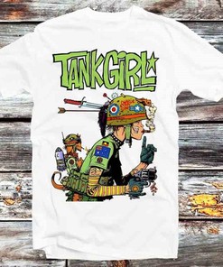 Cool Unisex Vintage Tank Girl Tee - Perfect Gift Idea for Feminists & Surf Fans