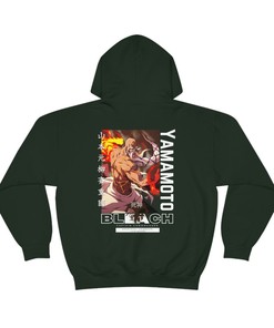 Cool Yamamoto's Anime Hoodie from Bleach - The Best Fan Gift