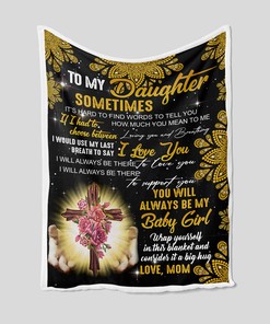 Cozy Family Throw Blanket with Personalized Mom Quilt - Great Gifts for Family