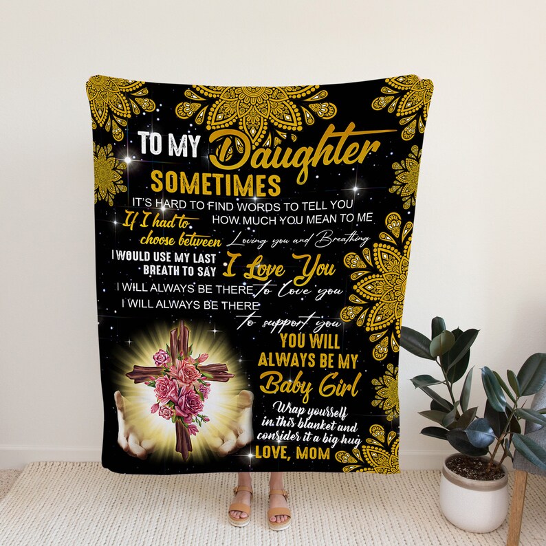 Cozy Family Throw Blanket with Personalized Mom Quilt - Great Gifts for Family - Image 2