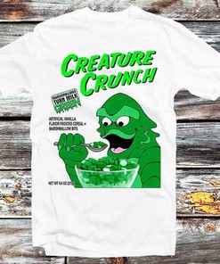 Creature Crunch Black Lagoon Fantasy Monster Men's Sweatshirt - Vintage Retro Cool Gift