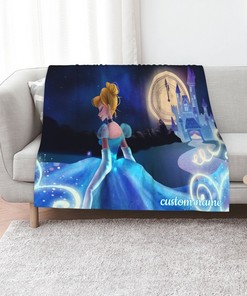 Custom Cinderella III A Twist In Time Quilt Bedding Set Blanket - Suitable for Home Decoration and Picnic