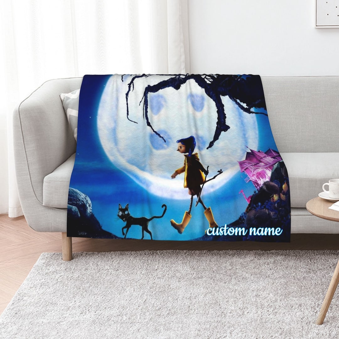 Custom Coraline Quilt Blanket Bedding Set - Great for Home Decoration and Picnic