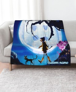 Custom Coraline Quilt Blanket Bedding Set - Great for Home Decoration and Picnic