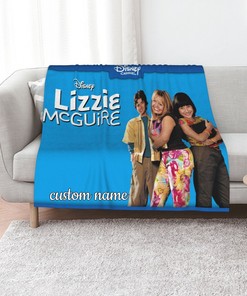 Custom Disney Lizzie McGuire Quilt Bedding Set Blanket - Great for Home Decoration and Picnic