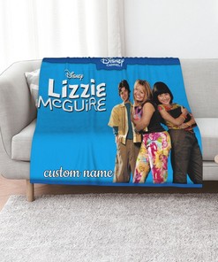 Custom Disney Lizzie McGuire Quilt Bedding Set Blanket - Great for Home Decoration and Picnic