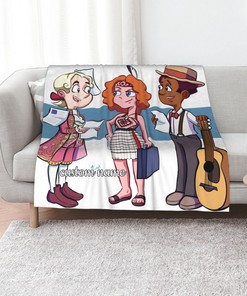 Custom Disney Milo Murphy's Law Quilt Bedding Set - Great for Picnic and Home Decor